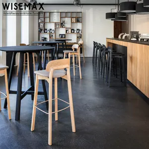 Móveis de madeira sólida wisemax, cadeira para sala de jantar, restaurante