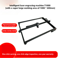 Machine de gravure et de découpe laser T1000, traitement d'images grand format et production de surfaces très grandes 1000 * 600 MM
