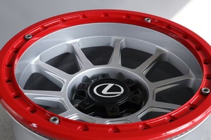Jante forgée sur mesure pour pick-up tout-terrain 6x139.7, <span class=keywords><strong>17</strong></span> 18 19 20 pouces, pour Lexus GX 460 19*7.5, avec anneau anti-déchirure authentique - Product Image 5
