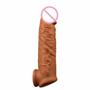 Nouveau <span class=keywords><strong>plaisir</strong></span>, jouet sexuel pour adultes, préservatif en silicone liquide à picots - Product Image 1
