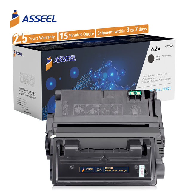 ASSEEL Factory Q5942A Q5942X Toner Cartridges Universal Compatible Toner Cartridge for HP 42A 45A Q1338A 38A 39A 38X 39X 42X 45X