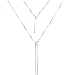 Collier multi-couches en or de haute qualité pour femmes, pendentif en forme de Y, nouvelle mode, nouveauté - Product Image 2