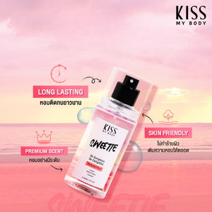 Perfume Corporal Kiss My Body Sweetie 88ml, Fragancia Duradera para Mujer, Alegre tu Espíritu con el Aroma que Resplandece tu Glamour - Product Image 3