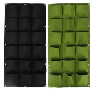 Système de jardinière murale modulaire en feutre vert vertical en matériau recyclé - Product Image 3