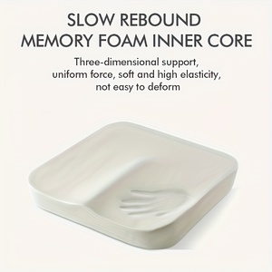 وسادة مقعد مربعة عالية الكثافة من الفوم الذاكري، سميكة ومريحة، بطيئة الارتداد، داعمة للظهر، مريحة للجسم وقابلة للتنفس - Product Image 5