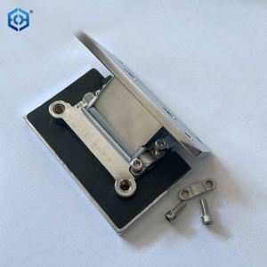 บานพับประตูกระจกห้องน้ำปรับได้บานพับประตูห้องอาบน้ำทองเหลืองแข็ง - Product Image 2