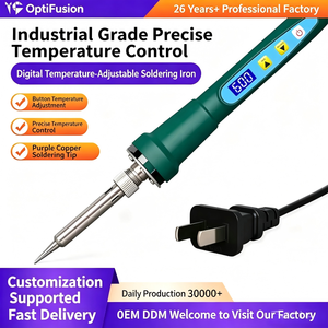 Soldador con Control de Temperatura 80-120W, Pantalla Digital, Ajuste de Temperatura Constante, Uso en Reparaciones Domésticas - Product Image 5
