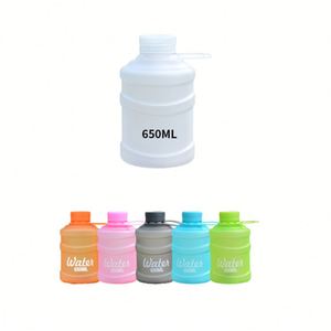 Botella de Agua Deportiva 2026, Mini Cubo, Linda Botella de Agua Portátil Multicolor con Dibujos Animados para Promoción - Product Image 1