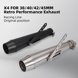 Tubo de Escape Retro para Motocicleta, Silenciador para Hley, <span class=keywords><strong>125CC</strong></span> - Product Image 2