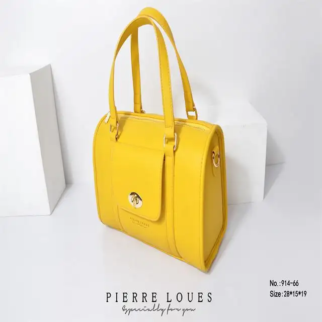 Роскошная модная сумка через плечо Pierre Loues, женские сумки с замком, Длинные сумки на ремне