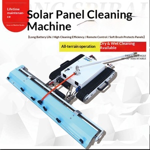 Robot de nettoyage solaire photovoltaïque entièrement automatique avec fonction anti-chute et détection, sans fonction d'auto-nettoyage. - Product Image 5