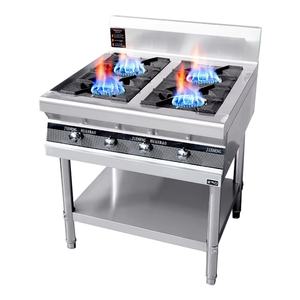Kommerzieller Energiesparender Edelstahl 4/6/8-Flammen Gasherd Built-In Erdgas Multi-Brenner Küchenmaschine - Product Image 1
