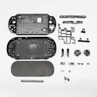 Coque de protection complète en plastique pour console de jeu PSV 2000 / PS Vita 2000 avec fonction de réparation pour la coque de la carte SD et les boutons