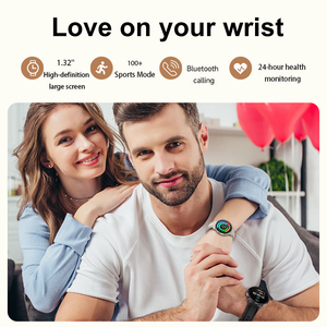Montre connectée fitness pour femmes, écran AMOLED, moniteur de fréquence cardiaque et d'oxygène sanguin, modes multisports, suivi du sommeil, étanche IP68, HW062 - Product Image 4