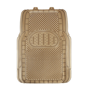 Tapis de sol universels pour voiture, en PVC, antidérapants, épais, imperméables, pour tous les véhicules, transparents, bleu, noir, couleur thé, 1 pièce - Product Image 1