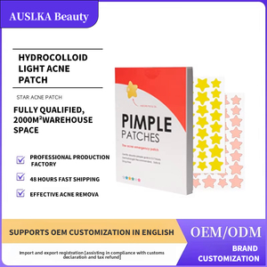 <span class=keywords><strong>Patch</strong></span> <span class=keywords><strong>anti</strong></span>-acné hydrocolloïde en forme d'étoile réparateur au parfum de miel - Correcteur portable pour tous types de peau et usage adulte - Product Image 2