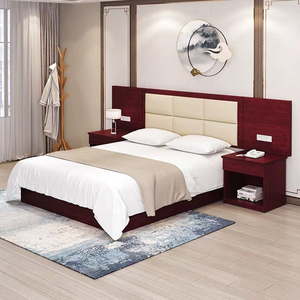 Cadres <span class=keywords><strong>de</strong></span> <span class=keywords><strong>lit</strong></span> d'hôtel modernes en <span class=keywords><strong>bois</strong></span> massif, écologiques et abordables, avec têtes <span class=keywords><strong>de</strong></span> <span class=keywords><strong>lit</strong></span> rembourrées, taille et couleur personnalisables pour chambre à coucher - Product Image 2