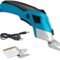 Ciseaux électriques professionnels pour tissus, coupe-tissus sans fil, machine à découper le tissu, ciseaux à main pour travaux d'aiguille et couture