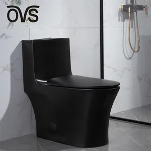 OVS cUPC No Clogs No Leaks One Piece Standing Toilet For Hotel Project