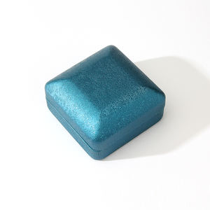 Caja para Pendientes, Caja Rígida de Lujo para Regalo de Joyería Personalizada, con Tapa Abatible, Inserto de Terciopelo, Estampado en Lámina, Logotipo Personalizado, Venta al por Mayor - Product Image 5