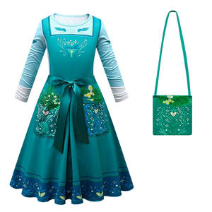 Mirabel abito da madrigale per bambini Halloween Party Cosplay per spettacoli di ruolo Costume per bambini Fancy Dolores abiti da principessa Isabela - Product Image 2