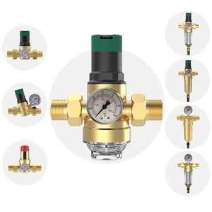 Réducteur de pression <span class=keywords><strong>d</strong></span>'<span class=keywords><strong>eau</strong></span> manuel réglable avec pré-filtre de sécurité pour la régulation de l'<span class=keywords><strong>eau</strong></span> - Product Image 2