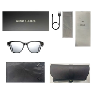 Gafas inteligentes L801 con fotografía de 8MP, grabación de video 1080P con estabilización EIS, sonido HIFI, llamadas por Bluetooth y traducción IA en tiempo real. - Product Image 4