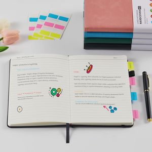 Diario in Pelle Personalizzabile con Copertina Rigida, 160 Pagine, Carta Spessa 100GSM, Unisex, Adatto per Regali Scolastici/d'Ufficio - Product Image 5
