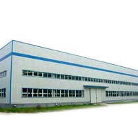 Entrepôt industriel Bâtiment préfabriqué en usine Construction légère en acier Soudage Coupe Pliage Traitement Services
