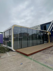 Casa Prefabricada Tipo Cabaña Apple con Diseño Integrado y Carcasa de Aluminio, Puede Usarse como <span class=keywords><strong>Apartamento</strong></span> Individual o para Proyectos Turísticos - Product Image 3