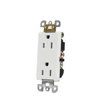 Enchufe NEMA 5-15R 5-20R con Puerta Protectora TR, Enchufe Americano de Tres Clavijas, Enchufe de Pared GFCI, Accesorios para Enchufes Industriales, Tipo de Bloqueo