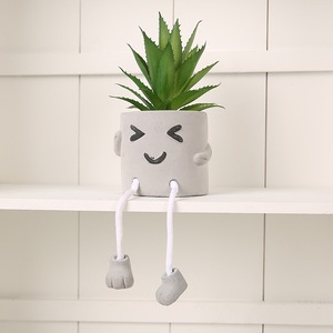Bonito modelo de emoticono, bonsái Artificial moderno, flor de mesa para balcón interior para cuidado Personal y decoración de belleza - Product Image 5