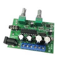 Placa Amplificadora de Subwoofer TDA2030 2.1, Amplificador de Audio Mini de 6W*2+25W, Amplificador de Bajos HIFI YD1517P para Altavoz de Subwoofer de 4-6 Pulgadas y 40W