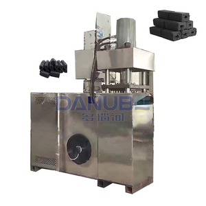 Machine de moulage hydraulique en acier inoxydable pour charbon de coque de palme, machine de fabrication de charbon en blocs, prix usine - Product Image 1
