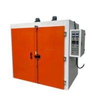 Four industriel à double porte, à air chaud, à convection forcée, pour séchage et chauffage, avec moteur électrique, pour silicone, matériel pharmaceutique, 300, à lots