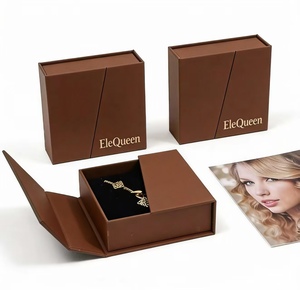 Jewelry <b>Box</b> Sustainable and Luxury Cardboard <b>Box</b> for Necklaces Ring and High End Paper Jewelry <b>Storage</b> - Product Image 1