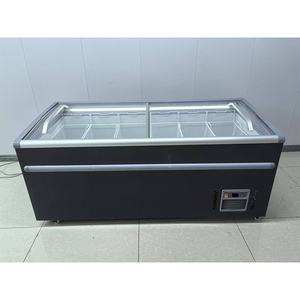 Siêu thị thương mại Icecream hiển thị tủ đông ngang Tủ đông hiển thị trường hợp - Product Image 2