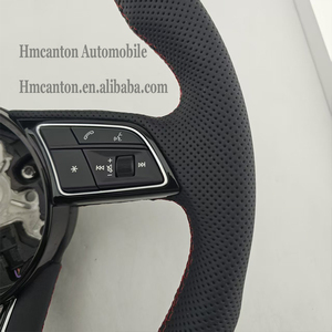 Volante de Cuero Popular para Modelos Audi A3 A4 A4L A5 A7L A8 Q5 Q7 B9 A6 R8 - Product Image 5