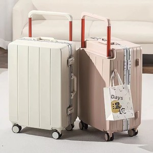Maleta de Viaje para Mujer, Maleta con Marco de Aluminio y PC, Resistente, para Estudiantes, Gran Capacidad, con Contraseña, Ruedas Universales - Product Image 1