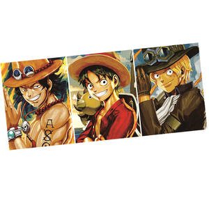 29,5*39,5 CM clásico anime lenticular movimiento pared arte imagen para adolescentes sala de estar una pieza cartel 3D - Product Image 1