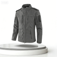 Veste tactique d'hiver en toile à capuche de haute qualité, imperméable, pour la chasse en plein air