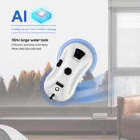 Robot de nettoyage de vitres, nettoyeur de vitres électrique, robot de nettoyage de vitres automatique, robot Fensterputzroboter, robot de nettoyage de vitres