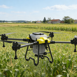 Dron agrícola profesional grande con pulverizador, capacidad de carga de 30L, cámara con control remoto, dron agrícola de largo alcance para exteriores. - Product Image 1