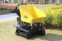 Mini-chargeuse sur chenilles ANT HIGH LIFT BY600L, benne de jardinage, propulsion sur chenilles efficace