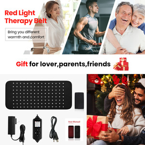 Almohadilla de Hombro Ideared para Piernas y Espalda, Terapia de Luz Infrarroja, Almohadillas para el Cuello, Cinturones de Terapia de Luz Roja LED para el Alivio del Dolor - Product Image 5