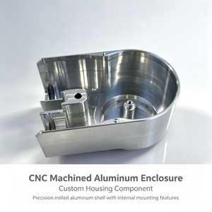 Carcasa de Aluminio Personalizada para Equipos Industriales, Piezas de Instrumentos Mecanizadas por CNC, Carcasa de Alta Precisión con Ranuras Internas Mecanizadas - Product Image 1