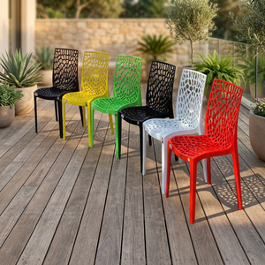 Modern <b>Plastic</b> <b>Dining</b> <b>Chair</b> Armless Home Furniture - Product Image 3