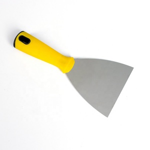 Couteaux à mastic en acier inoxydable de haute qualité de différentes tailles couteau à mastic en acier industriel hyde marque avec manche jaune - Product Image 6