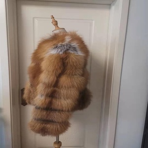 Cappotto in Vera <span class=keywords><strong>Pelliccia</strong></span> di <span class=keywords><strong>Volpe</strong></span> 2019, Giacca Morbida in Vera <span class=keywords><strong>Pelliccia</strong></span> di <span class=keywords><strong>Volpe</strong></span>, Vendita all'Ingrosso - Product Image 6