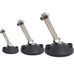 גומי החלקה והלם הוכחה כבד החובה מסתובב ברגים m16 m20 מכונת כלי ציוד מתכוונן פילוס תמיכה רגליים - Product Image 1